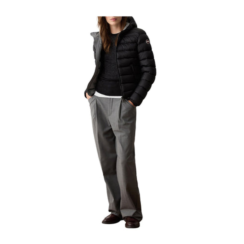 Colmar Piumino corto Piumino corto da Donna con cappuccio Nero A24 - COLMARMD2286N2YO - 99 - 40 - Francavilla Moda